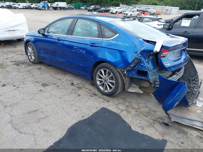 Vin: 3fa6p0hd7hr298089, lot: 45689191, ford fusion se 20173