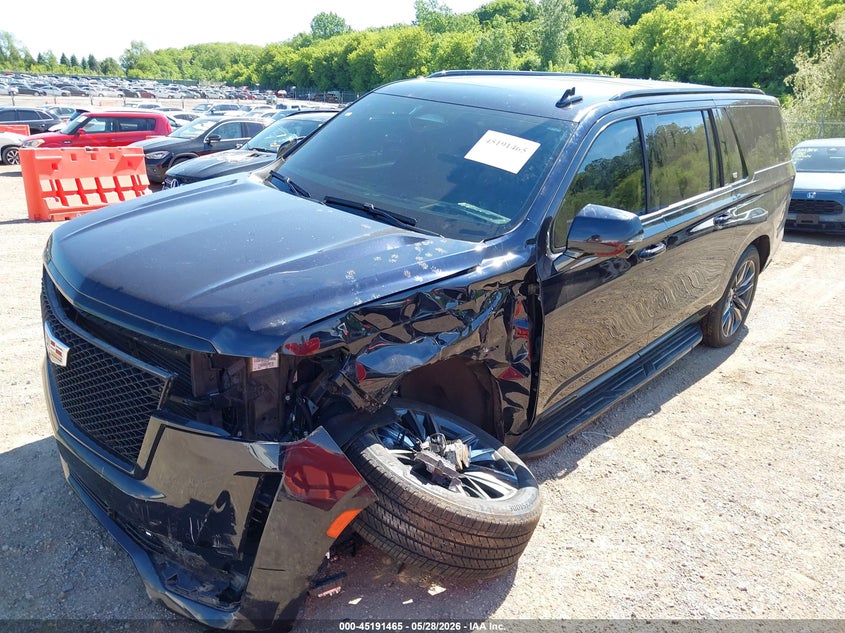 Vin: 1gys4rkl2mr439320, lot: 45689193, cadillac escalade esv 4wd sport platinum 20212