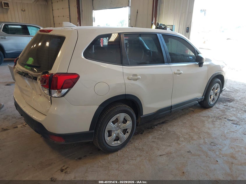 Vin: jf2skaac1lh584756, lot: 45689202, subaru forester 20204
