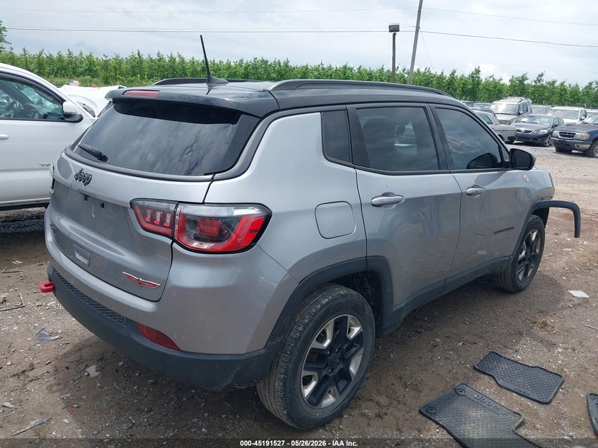 Vin: 3c4njddb4jt465505, lot: 45689255, jeep compass trailhawk 4x4 20184