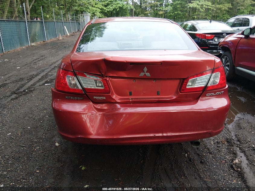 2009 Mitsubishi Galant Es/Sport Edition VIN: 4A3AB36F89E034468 Lot: 45191528