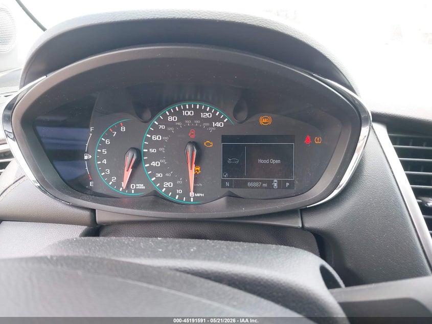 2021 CHEVROLET TRAX 1.4L I-4 DOHC, VVT, (VIN: KL7CJPSB5MB331987