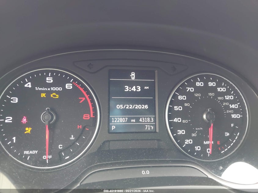 2017 Audi A3 2.0T Premium VIN: WAUB8GFFXH1047478 Lot: 45191666