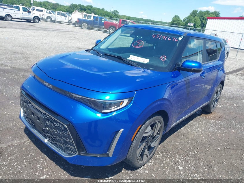 Vin: kndj53au8p7205012, lot: 45689404, kia soul gt-line 20232
