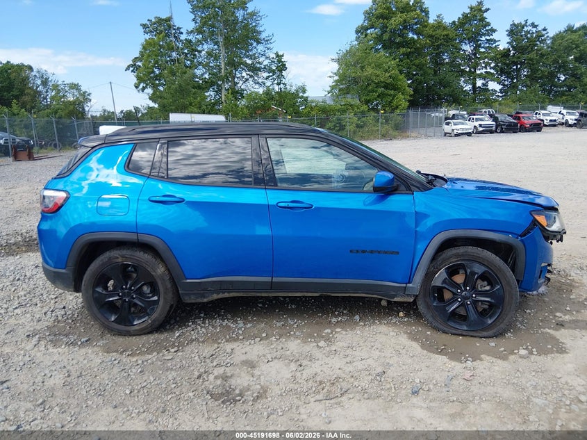 2020 Jeep Compass Altitude 4X4 VIN: 3C4NJDBB8LT157856 Lot: 45191698
