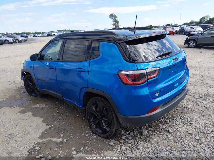 Vin: 3c4njdbb8lt157856, lot: 45689426, jeep compass altitude 4x4 20203