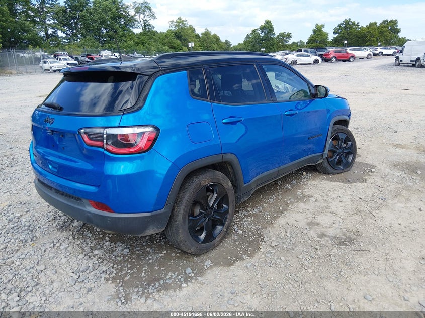 Vin: 3c4njdbb8lt157856, lot: 45689426, jeep compass altitude 4x4 20204