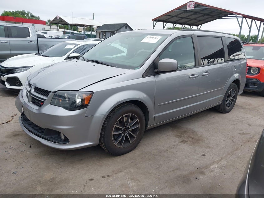 Vin: 2c4rdgeg5hr861010, lot: 45689453, dodge grand caravan gt 20172