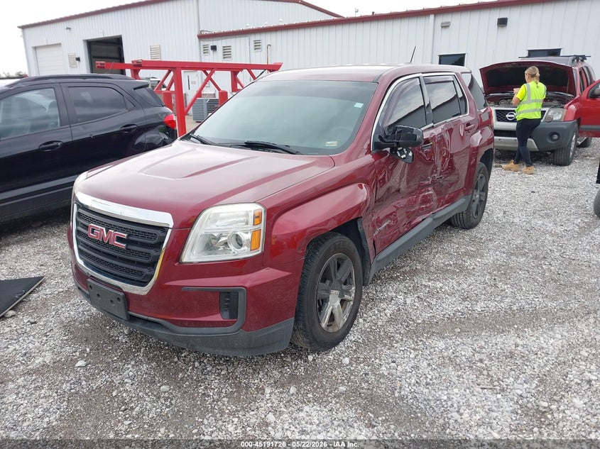 Vin: 2gkalmek0g6345869, lot: 45689454, gmc terrain sle-1 20162