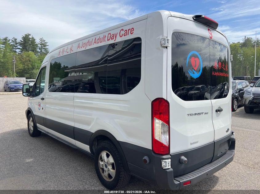 Vin: 1fbax2cg0jka69401, lot: 45689466, ford transit-350 xlt 20183