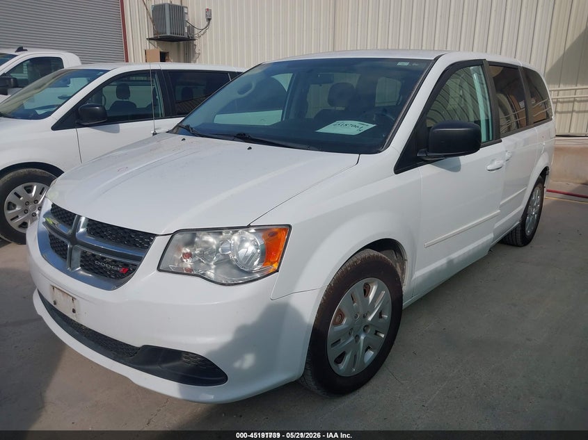 2016 Dodge Grand Caravan Se 2C4RDGBG5GR105695 photo 1