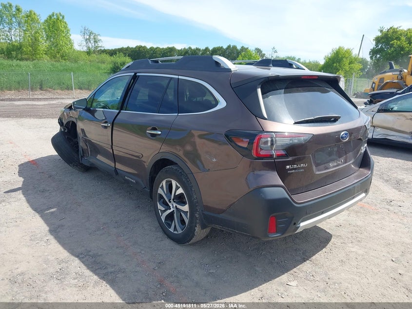 Vin: 4s4btgpd6l3255350, lot: 45689539, subaru outback touring xt 20203
