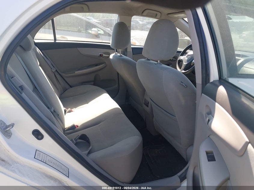 2012 Toyota Corolla 1.8 Le white Lot 111045191812 Vin 2T1BU4EE6CC775261