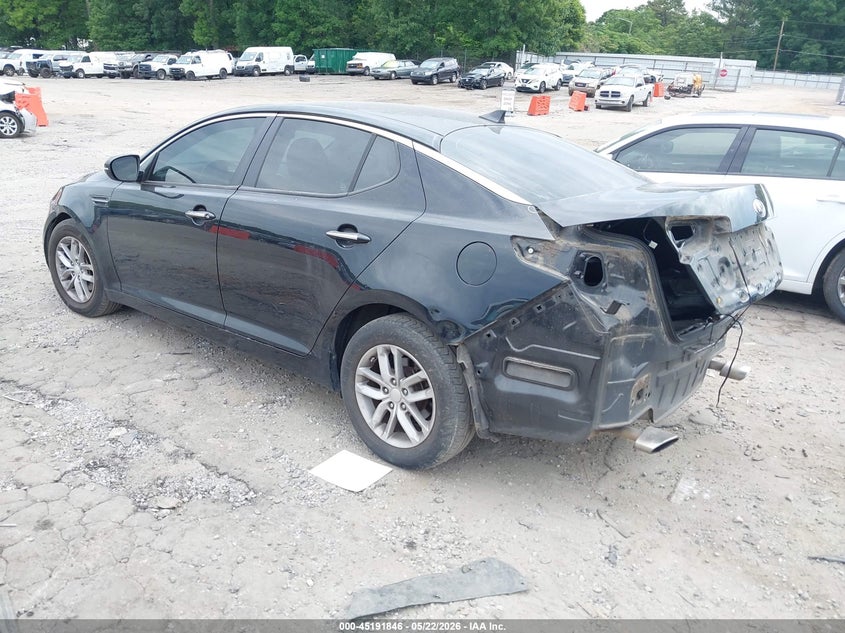 Vin: 5xxgm4a71dg153691, lot: 45689574, kia optima lx 20133