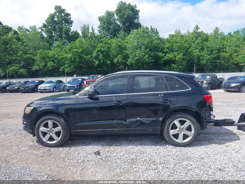 2012 Audi Q5 2.0 2.0T Premium black Lot 111045191869 Vin WA1LFAFP3CA122186