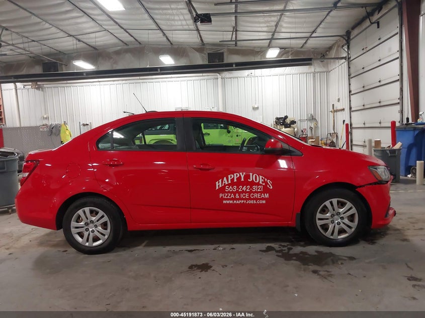 2018 Chevrolet Sonic Ls Auto VIN: 1G1JB5SH3J4124068 Lot: 45191873