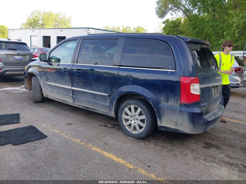 Vin: 2c4rc1bg3gr238309, lot: 45689606, chrysler town & country touring 20163