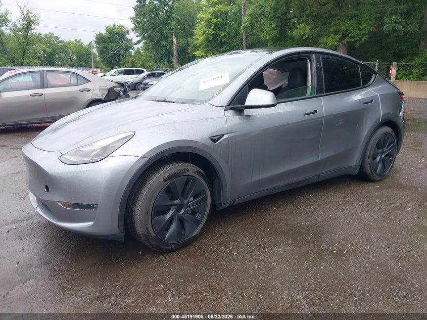 Vin: 7saygdee7sa350580, lot: 45689633, tesla model y long range dual motor all-wheel drive 20252