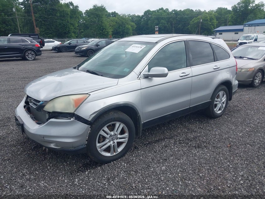 2010 Honda Cr-V Ex-L 5J6RE3H70AL013434 photo 1