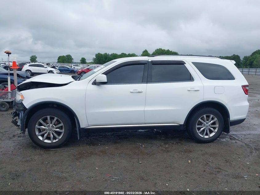 2016 Dodge Durango Sxt VIN: 1C4RDJAG3GC354133 Lot: 45191980