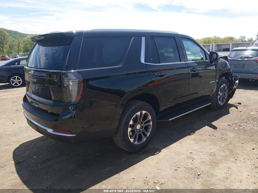 Vin: 1gns6nrd2sr420004, lot: 45689720, chevrolet tahoe 4wd lt 20254