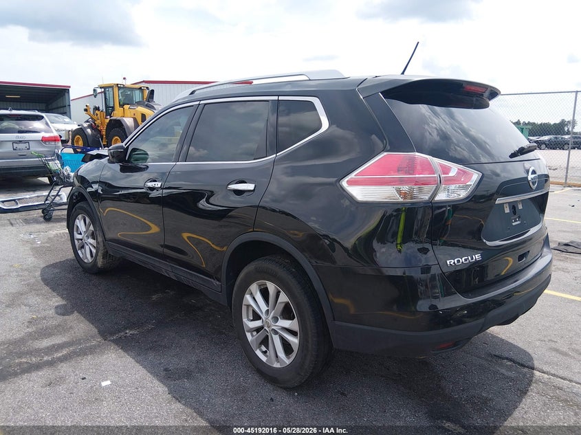 2016 NISSAN ROGUE auction photo 3