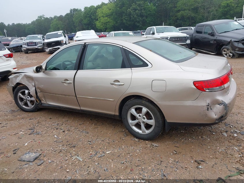 2007 Hyundai Azera Gls VIN: KMHFC46D27A200879 Lot: 45192050