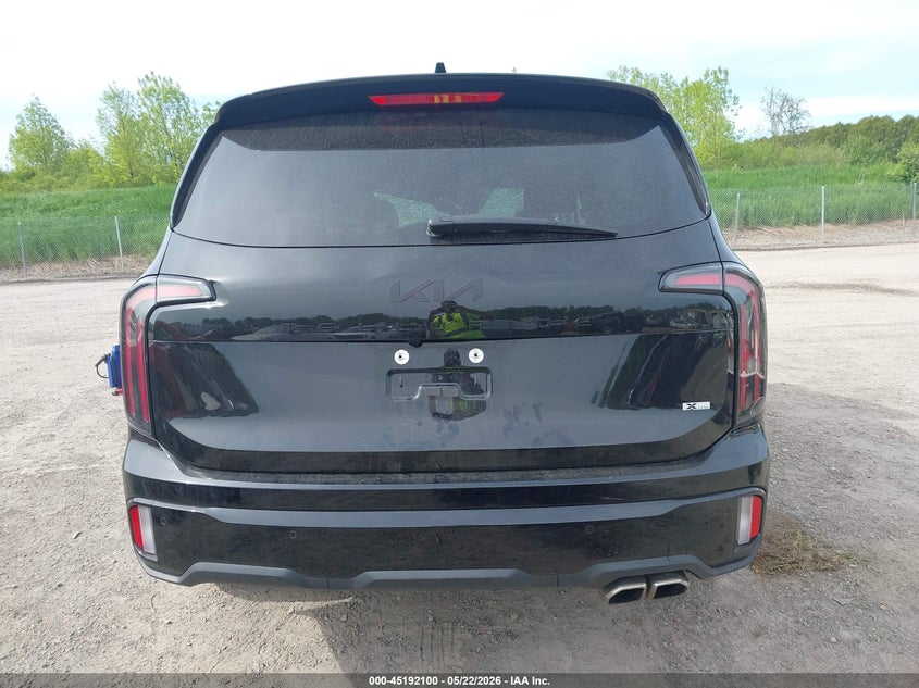 2025 Kia Telluride Ex X-Line VIN: 5XYP3DGCXSG592503 Lot: 45192100