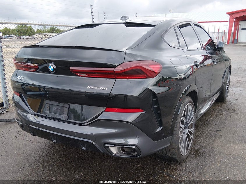 2026 BMW X6 xDrive40I VIN: 5UX33EX03T9088886 Lot: 45192106