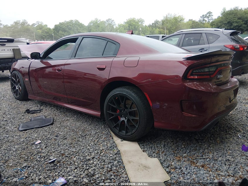 Vin: 2c3cdxgj8hh643216, lot: 45689855, dodge charger r/t scat pack rwd 20173