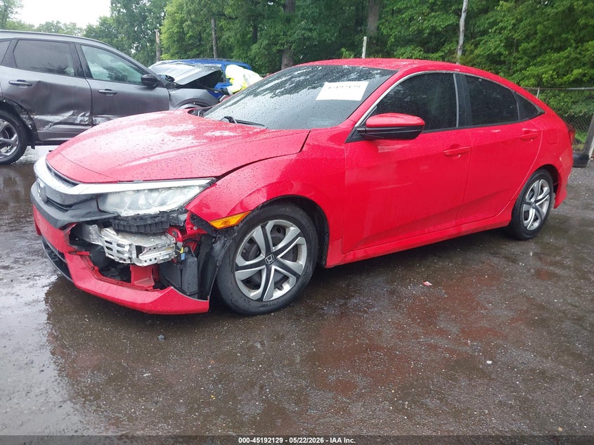 2016 Honda Civic Lx 2HGFC2F56GH529492 photo 1