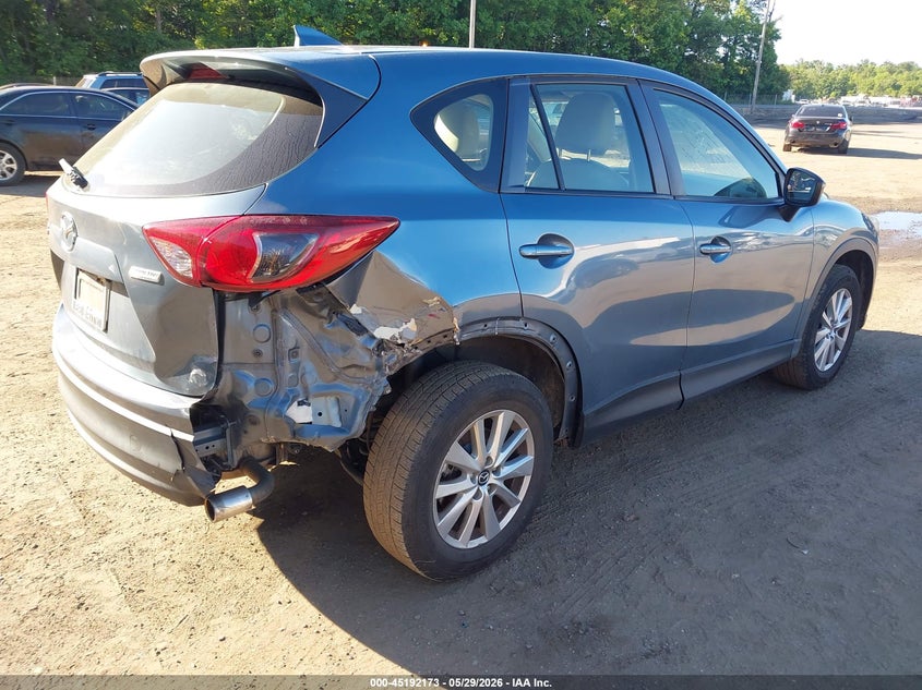 Vin: jm3ke2by2g0741664, lot: 45689901, mazda cx-5 sport 20164