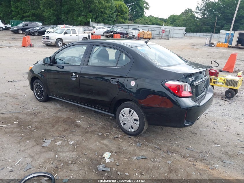 Vin: ml32fufj4phf01330, lot: 45689909, mitsubishi mirage g4 black edition/es/le 20233