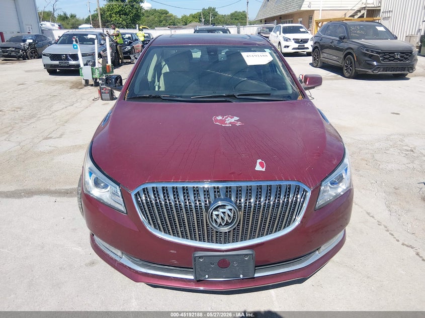 2015 Buick Lacrosse Leather VIN: 1G4GB5G34FF344826 Lot: 45192188