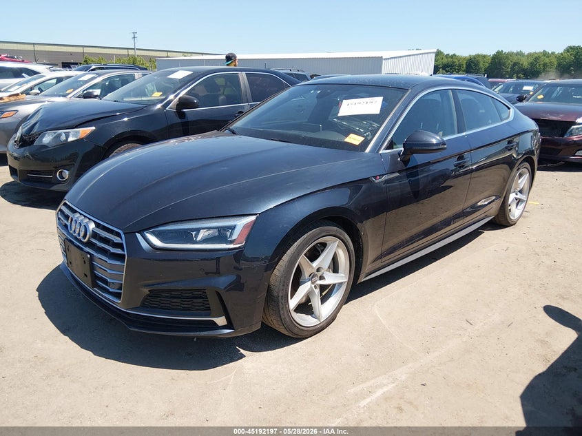 Vin: wauencf53ja122937, lot: 45689925, audi a5 2.0t premium 20182