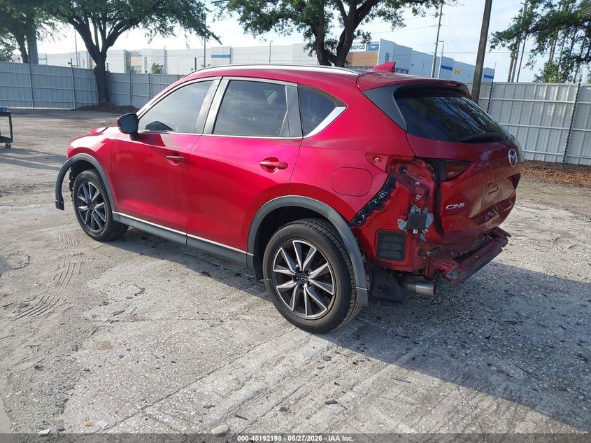 Vin: jm3kfacm5j1458843, lot: 45689926, mazda cx-5 touring 20183