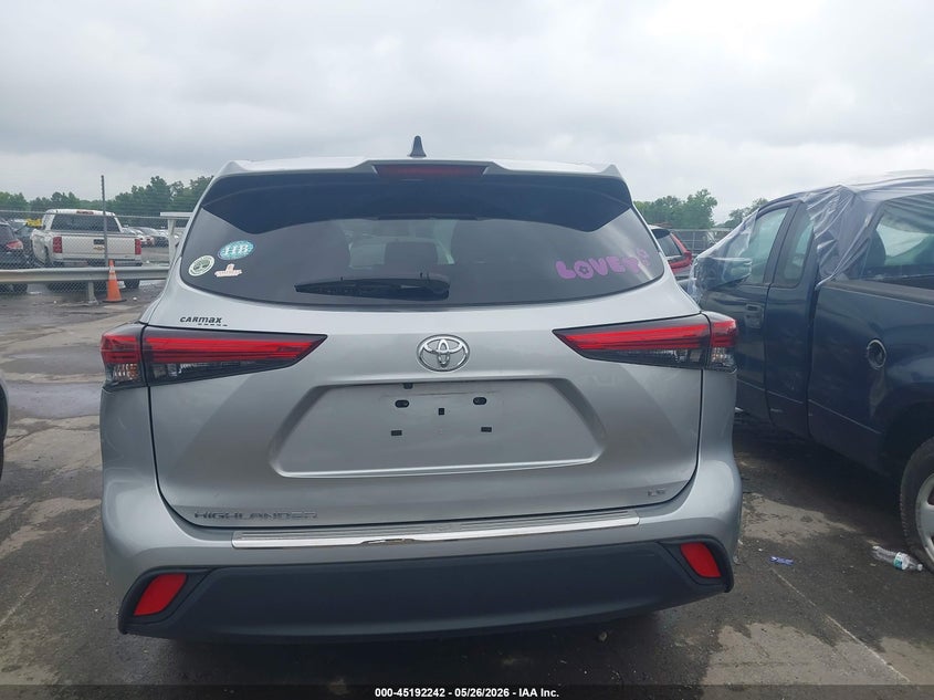 2023 TOYOTA HIGHLANDER 2.4L I-4 DI, DOHC, V(VIN: 5TDKDRAH5PS522197
