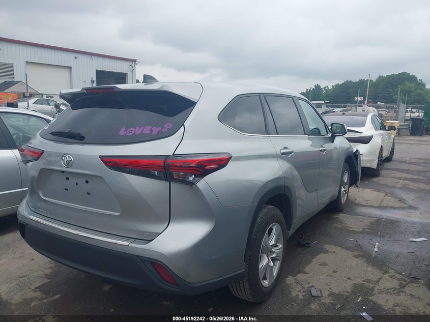 2023 TOYOTA HIGHLANDER 2.4L I-4 DI, DOHC, V(VIN: 5TDKDRAH5PS522197