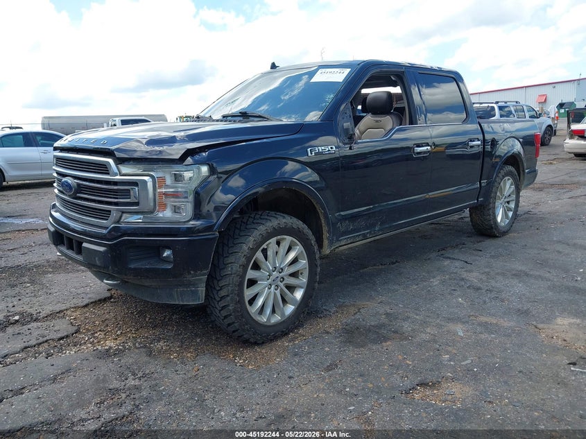 Vin: 1ftew1eg5kfb33417, lot: 45689972, ford f-150 limited 20192