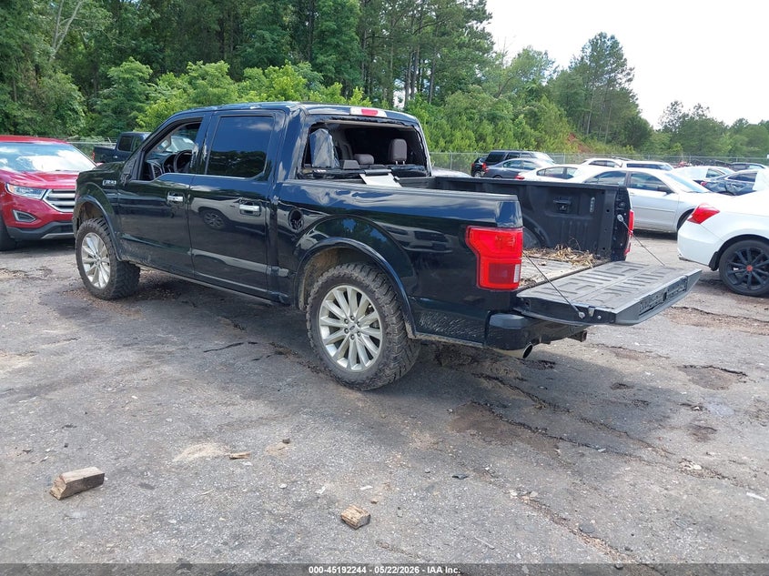 Vin: 1ftew1eg5kfb33417, lot: 45689972, ford f-150 limited 20193