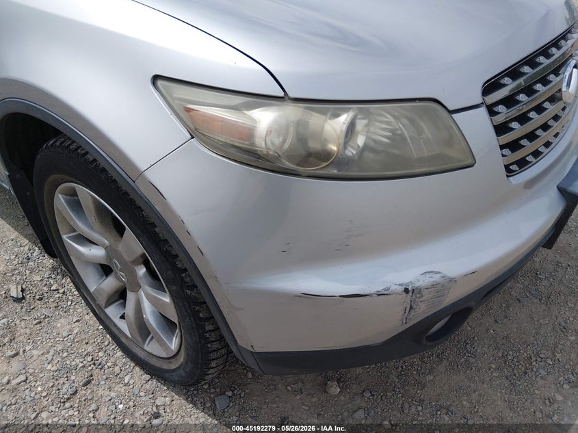 2005 Infiniti Fx35 VIN: JNRAS08W55X204315 Lot: 45192279