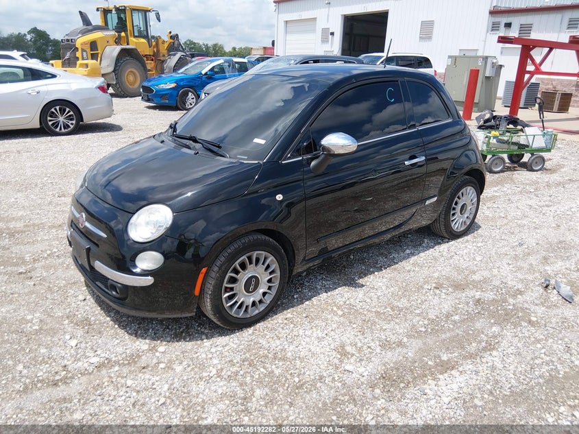 Vin: 3c3cffcr2ft753764, lot: 45690010, fiat 500 lounge 20152