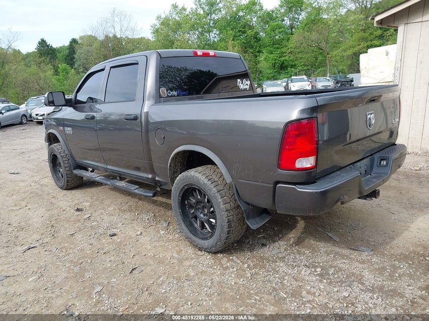 Vin: 3c6rr7kt2hg524147, lot: 45690013, ram 1500 express  4x4 5'7 box 20173