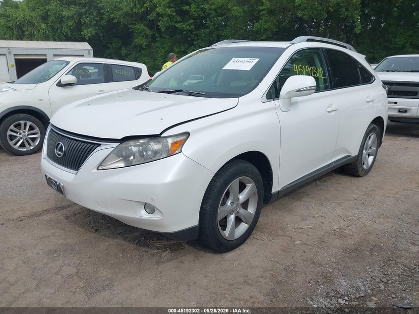 Vin: 2t2bk1ba5ac008256, lot: 45690030, lexus rx 350 20102