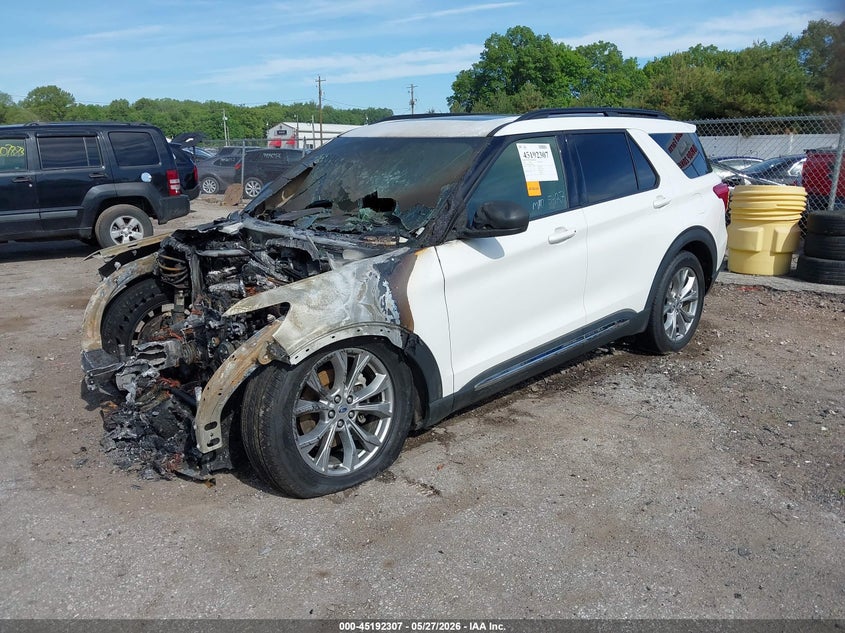 Vin: 1fmsk8dh1lgb03730, lot: 45690035, ford explorer xlt 20202
