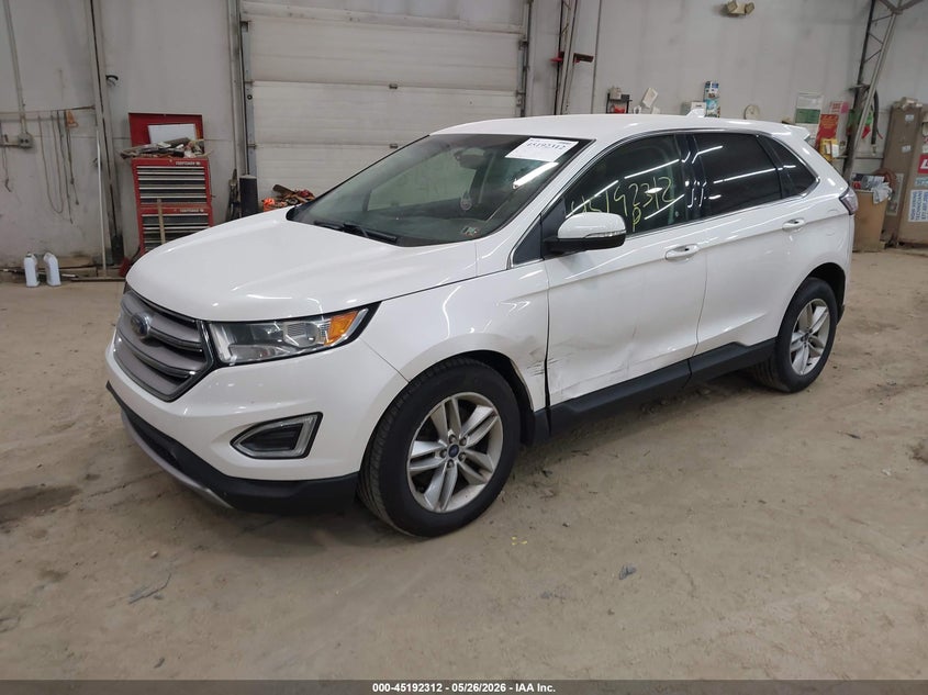 Vin: 2fmpk4j99hbc01866, lot: 45690040, ford edge sel 20172