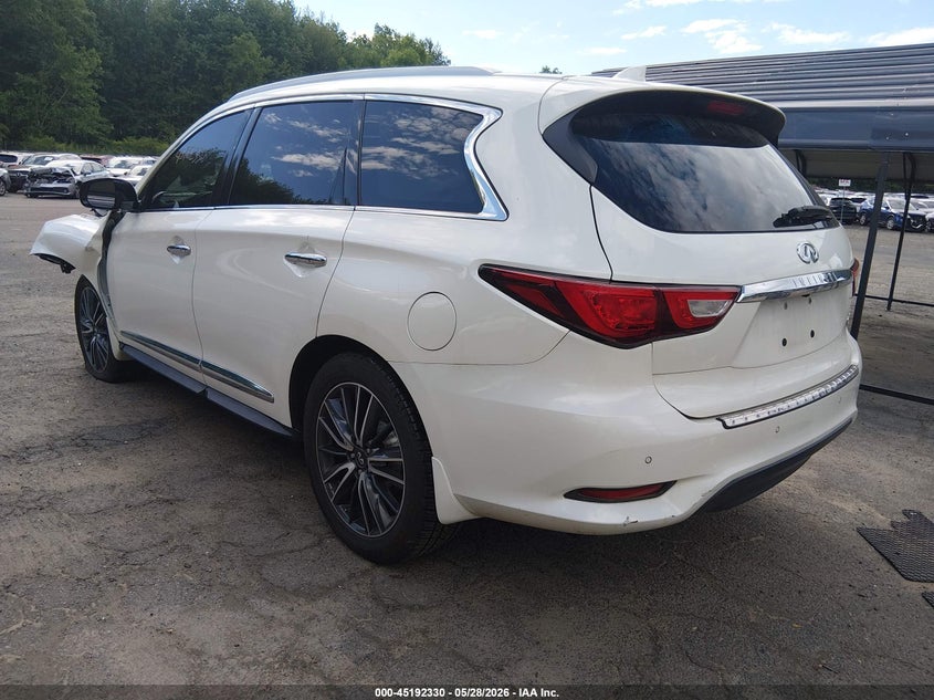 Vin: 5n1al0mm8gc508522, lot: 45690059, infiniti qx60 20163