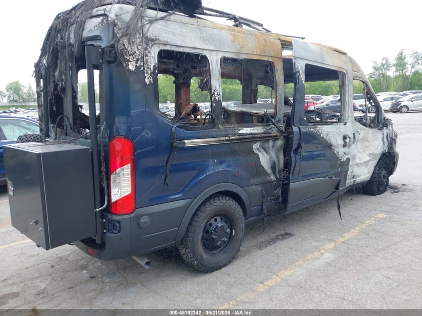 Vin: 1ftbr2cgxnka60494, lot: 45690070, ford transit-250 20224