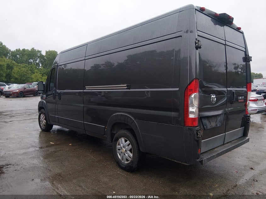 Vin: 3c6urvjg2fe506226, lot: 45690081, ram promaster 3500 high roof 20153