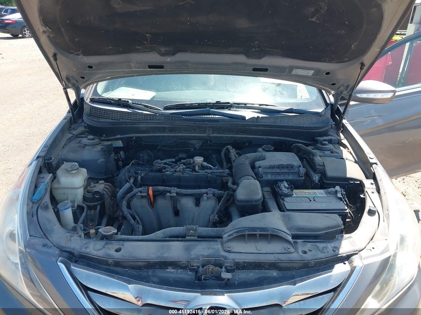 2012 Hyundai Sonata 2.4 Limited silver Lot 111045192416 Vin 5NPEC4AC1CH351147